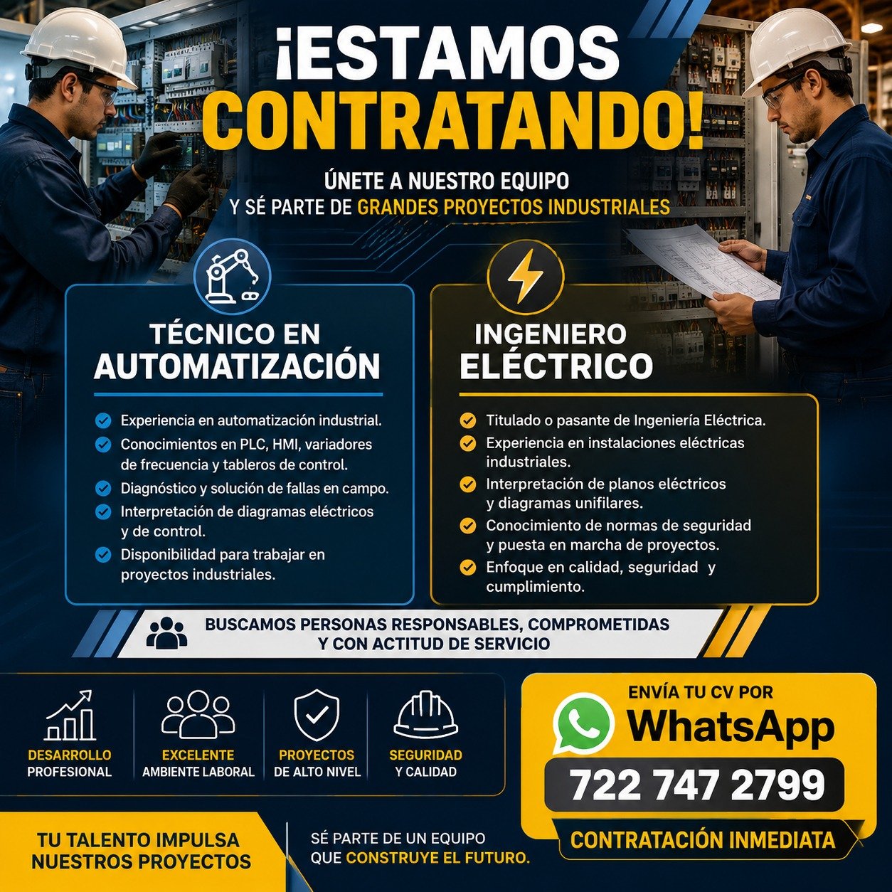 Técnico en Automatización