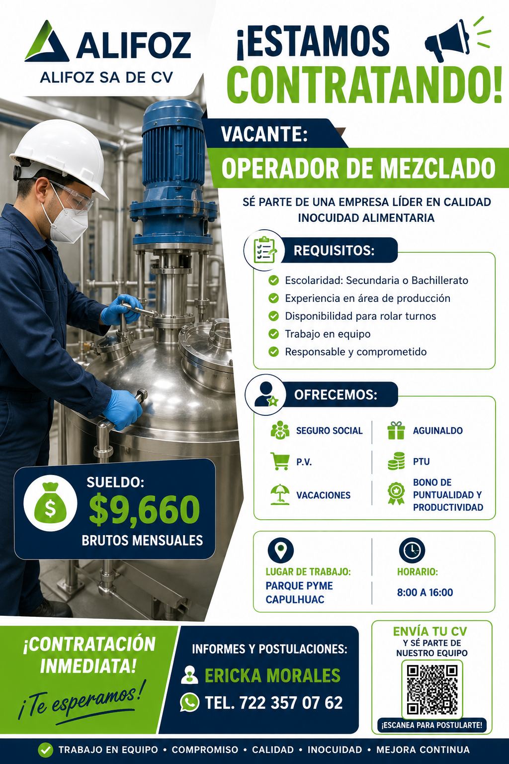 Operador de Mezclado